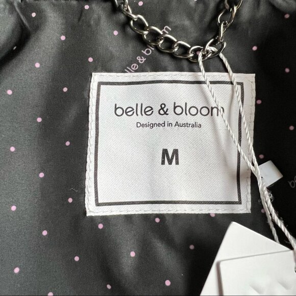 BELLE & BLOOM Just Freinds Leather Moto Jacket M - Picture 14 of 14